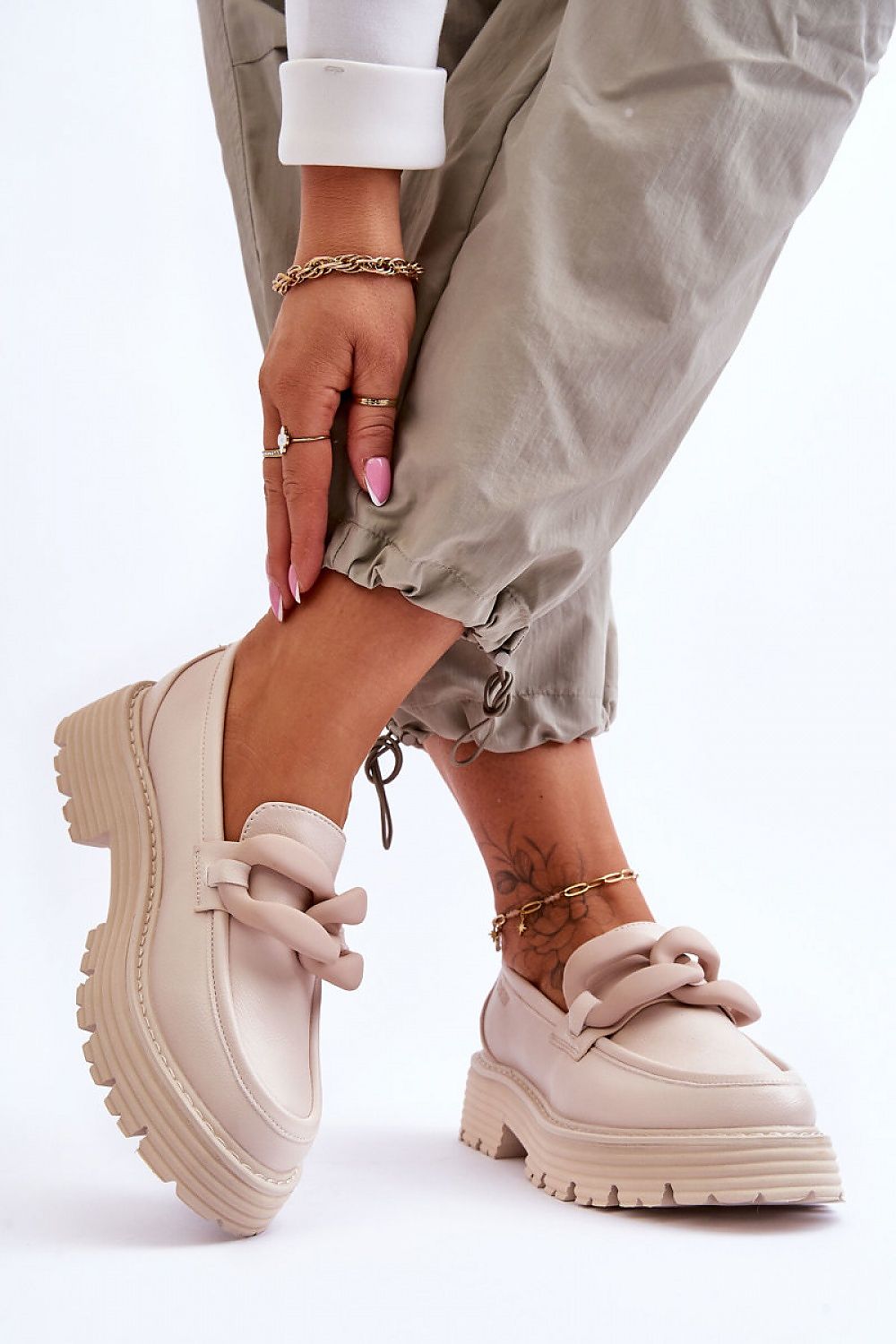 Moccasins model 190182 Step in style