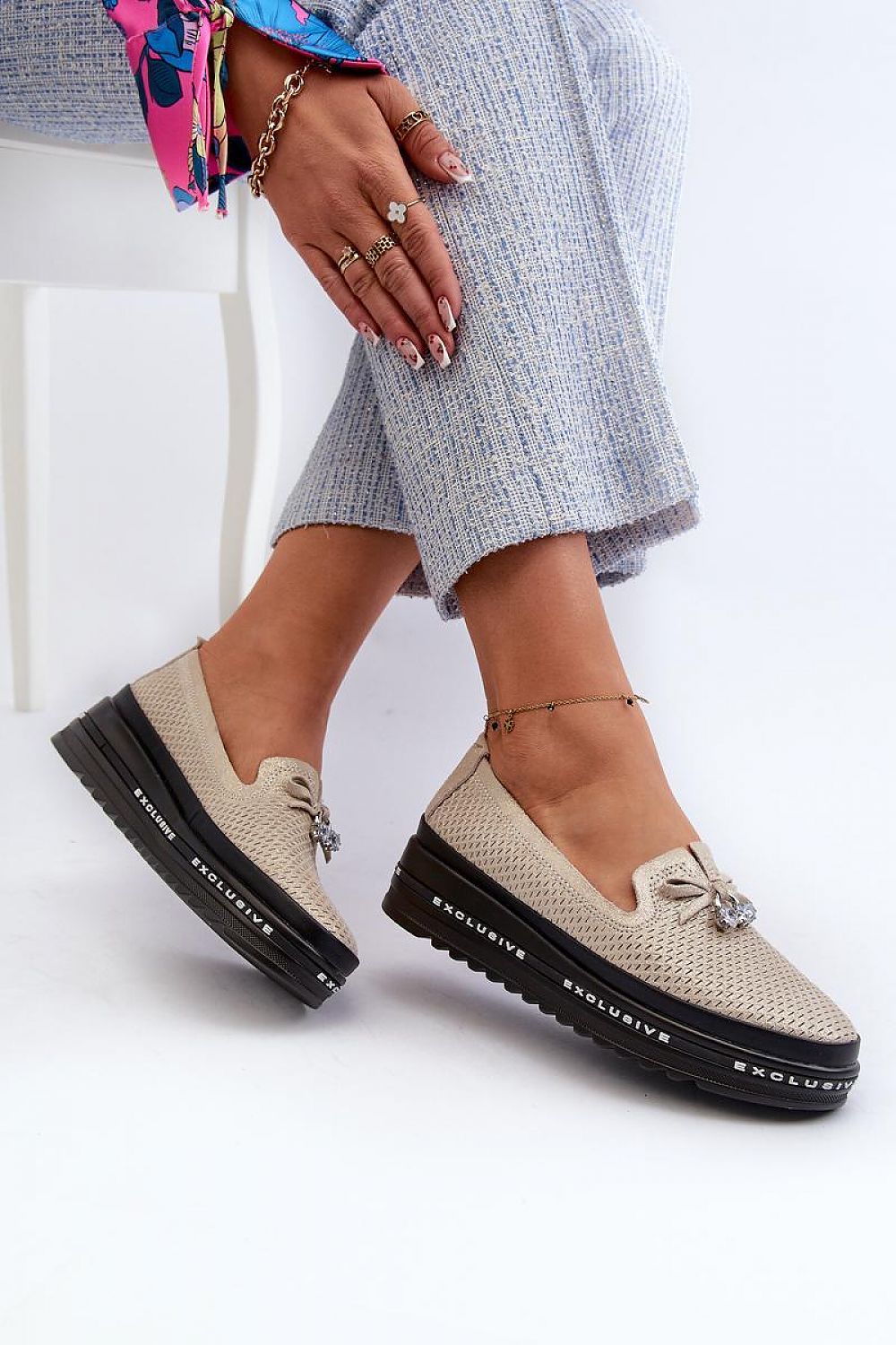 Moccasins model 197163 Step in style