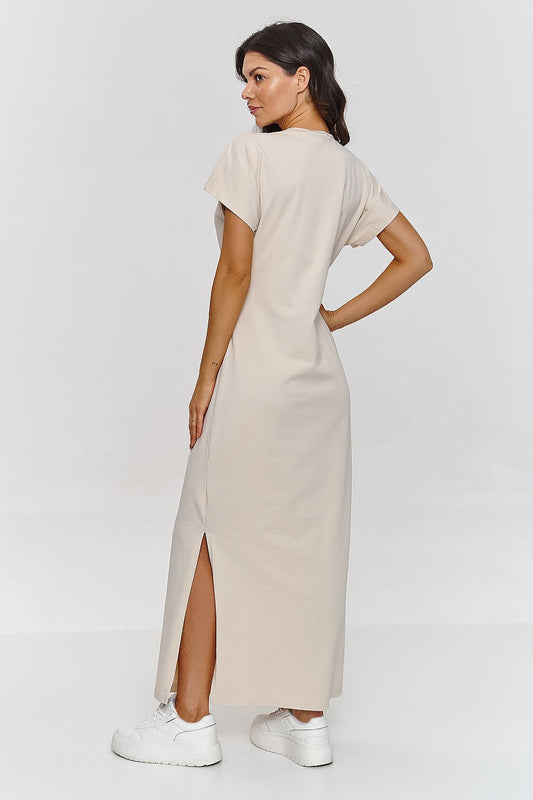 Robe de jour model 209855 Makadamia