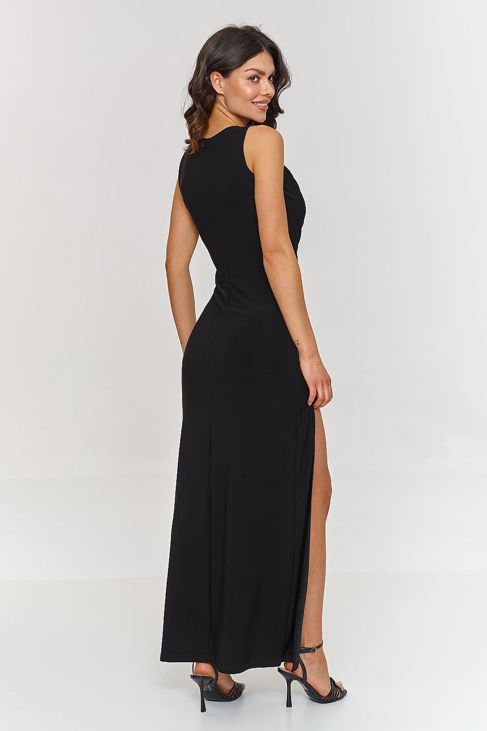 Robe de cocktail model 210719 Makadamia