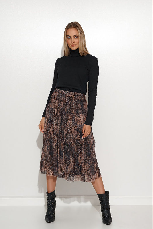 Col roulé model 158376 Makadamia