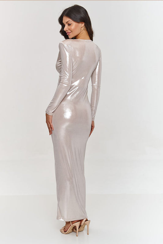  Robe longue model 209575 Makadamia 