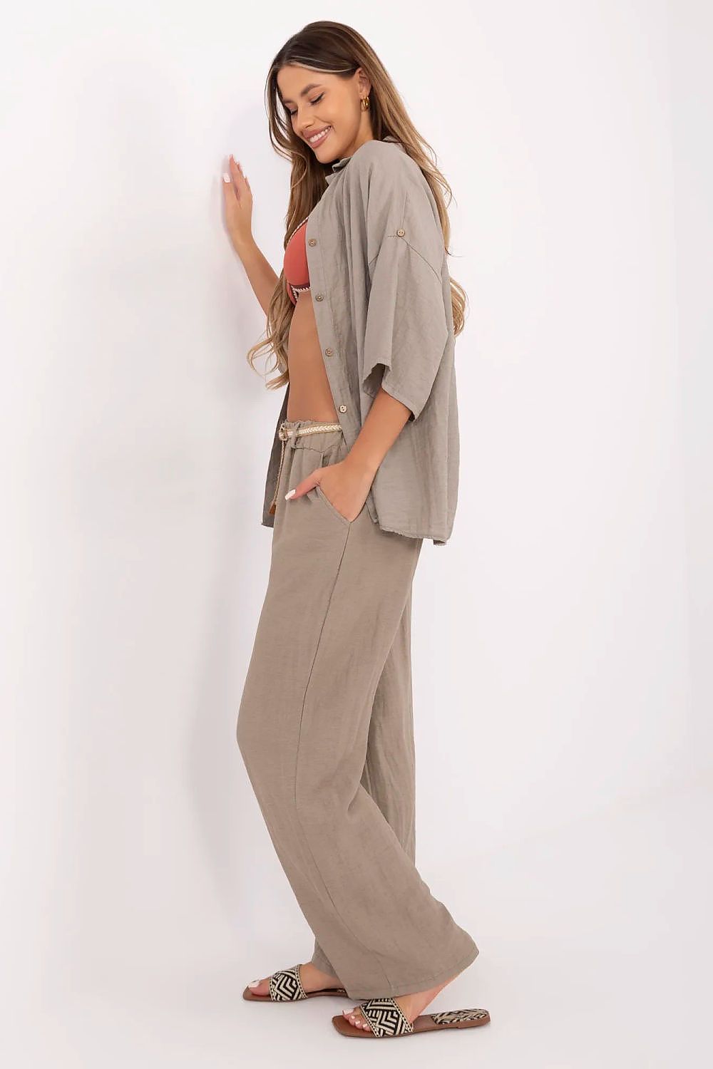  Pantalon femme model 214060 Italy Moda 