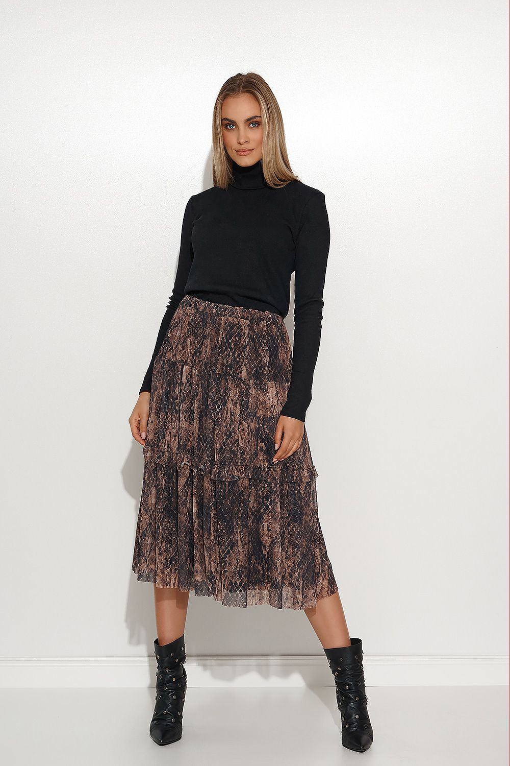  Col roulé model 158376 Makadamia 