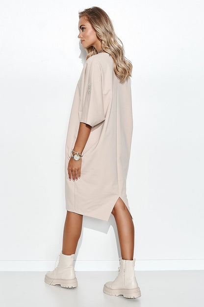  Robe de jour model 162224 Makadamia 