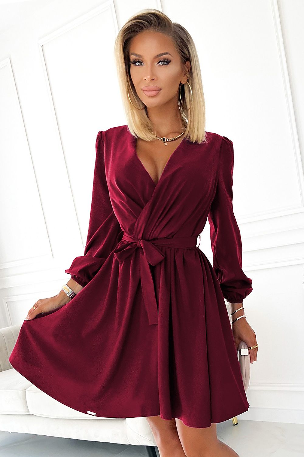  Robe de cocktail model 175029 Numoco 
